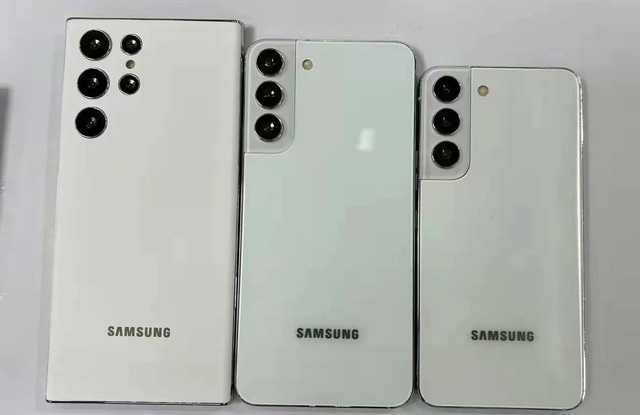 Thiết kế Galaxy S22 series lại rò rỉ, bản Ultra có camera không lồi