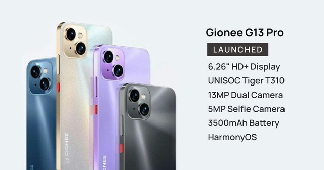 Smartphone Trung Quốc “nhái” y hệt iPhone 13: Chạy HarmonyOS, giá chưa tới 2 triệu