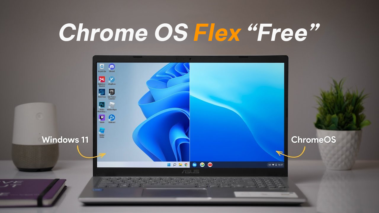 Google phát hành Chrome OS Flex, giúp biến máy Mac và PC cũ thành