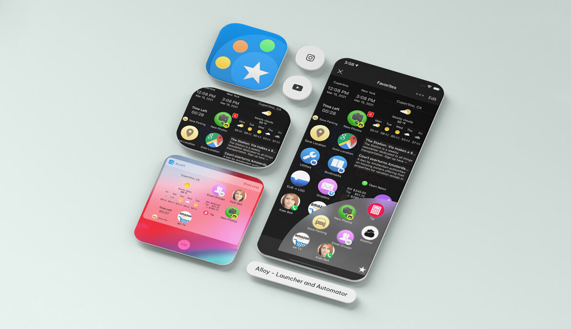 Đang miễn phí Alloy Launcher, ứng dụng trợ năng và tự động hóa tác vụ iOS trị giá 9.99 "đô"