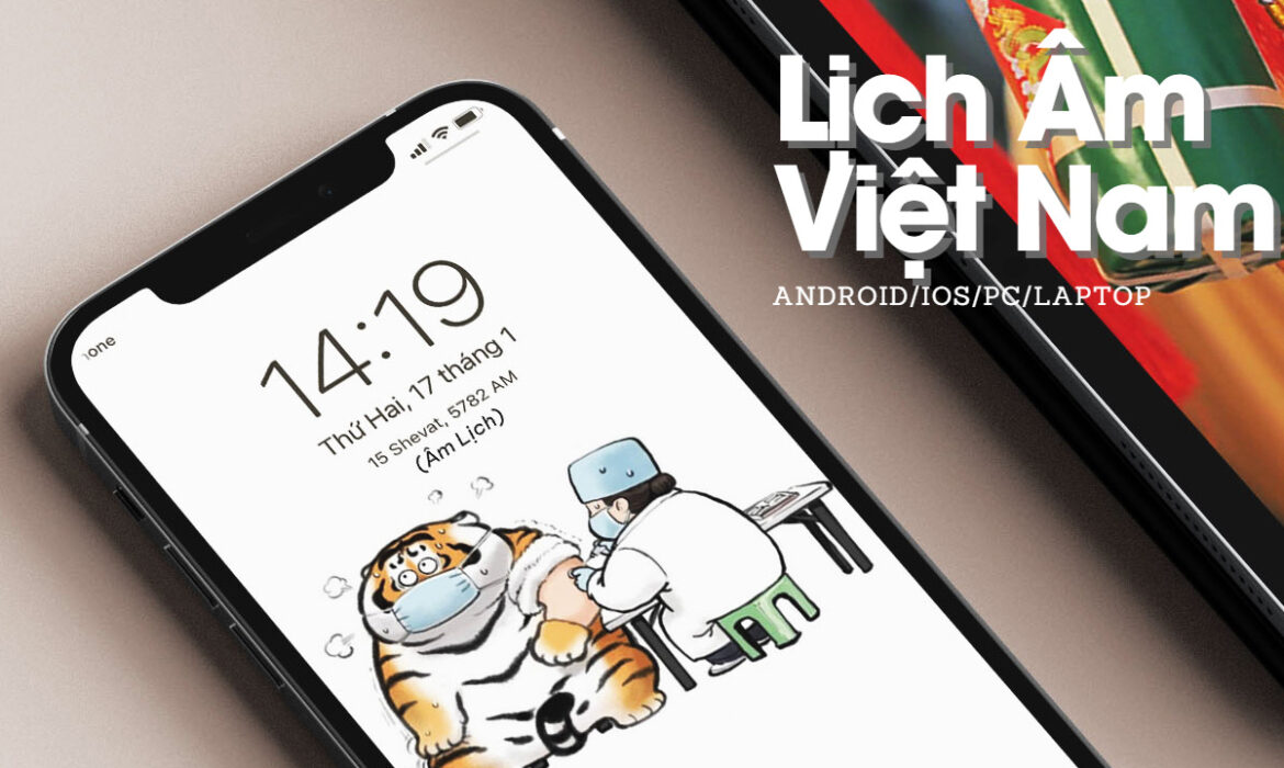 Hướng dẫn thêm "Lịch Âm" vào màn hình chính và màn hình khóa của điện thoại