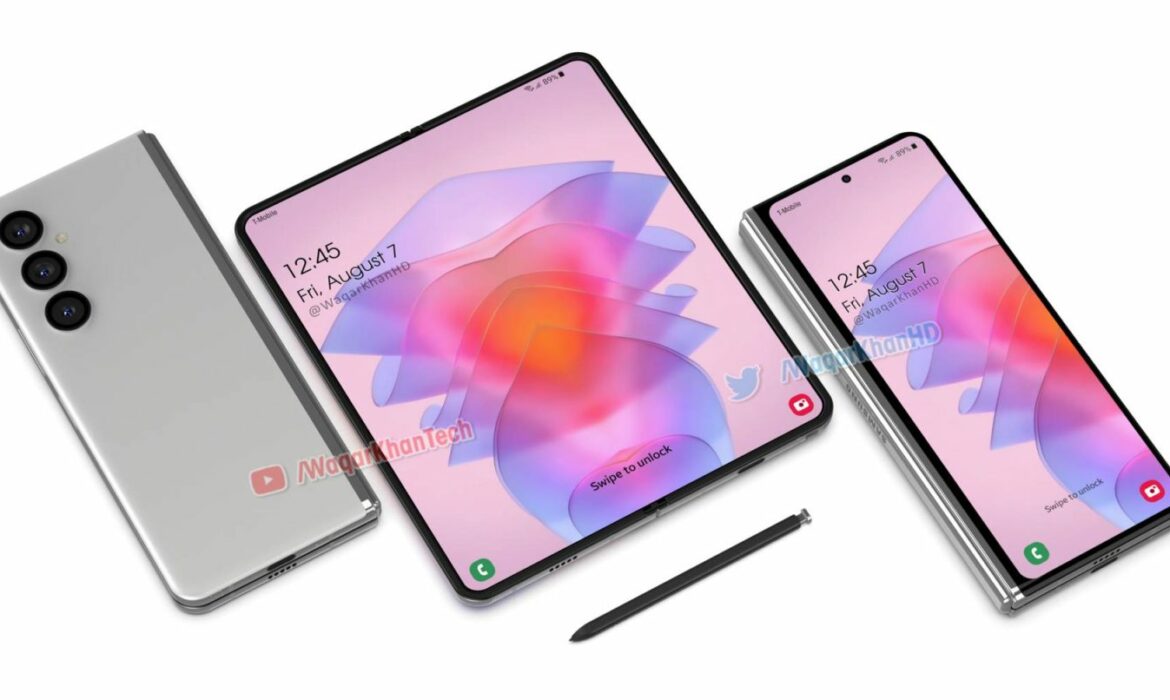 Thêm một số hình ảnh concept của Galaxy Z Fold4 được tiết lộ với thiết kế được cải tiến cực hấp dẫn