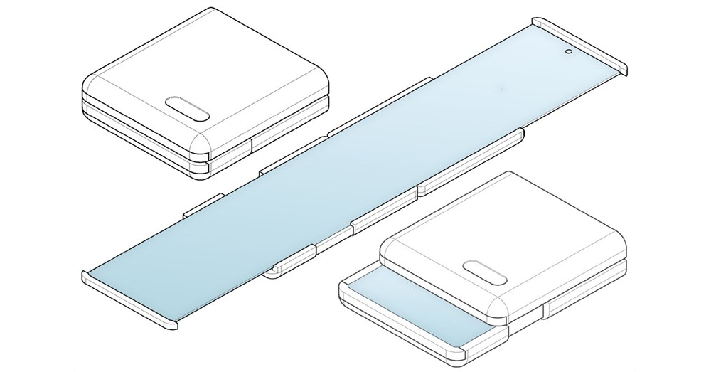 Samsung tiếp tục lộ bằng sáng chế smartphone siêu độc lạ, gập trượt linh hoạt, có thể mở rộng 100% màn hình